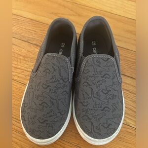 Carters dinosaur slip on sneakers size 12